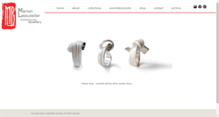 Desktop Screenshot of marion-lebouteiller.com